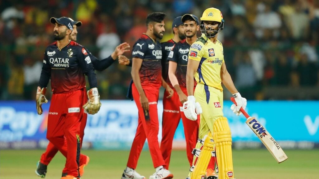 CSK vs RCB Live Score
