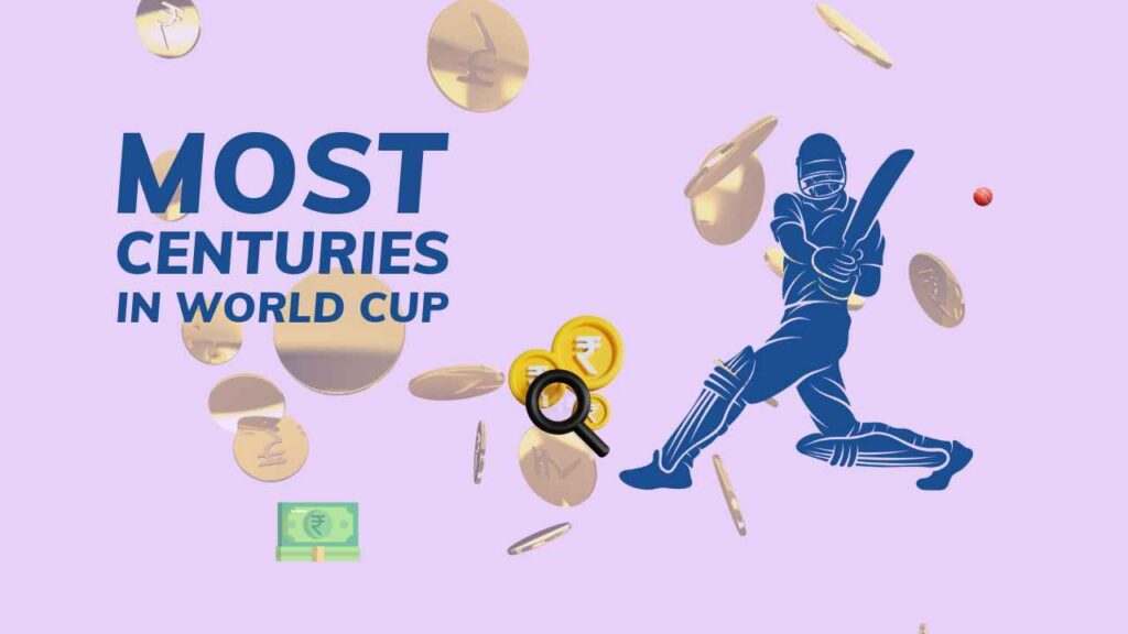 most centuries in World Cup