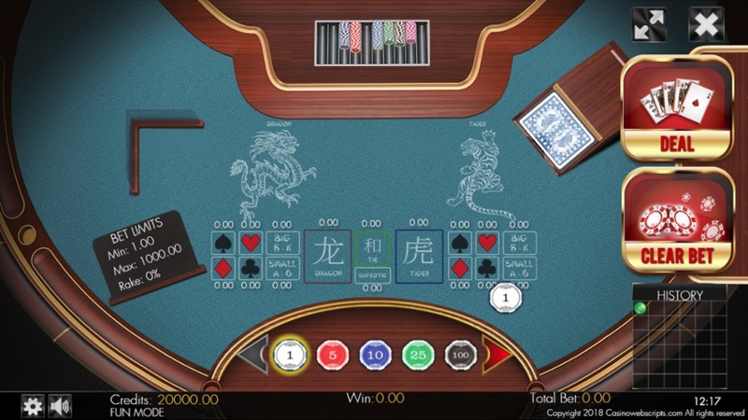 Dragon Tiger Casino Game