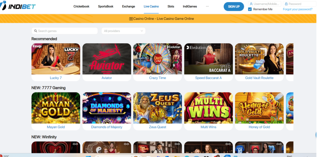 indibet casino