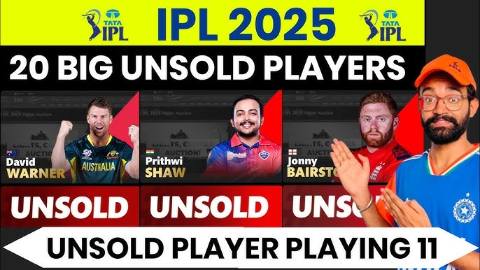 IPL 2025 Unsold Players L