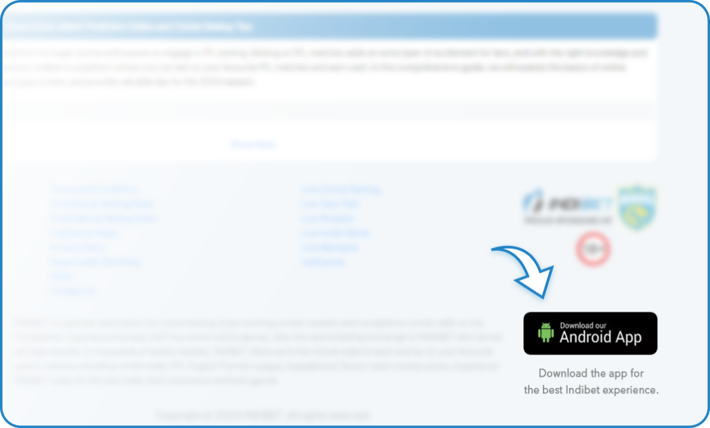 indibet ipl app download
