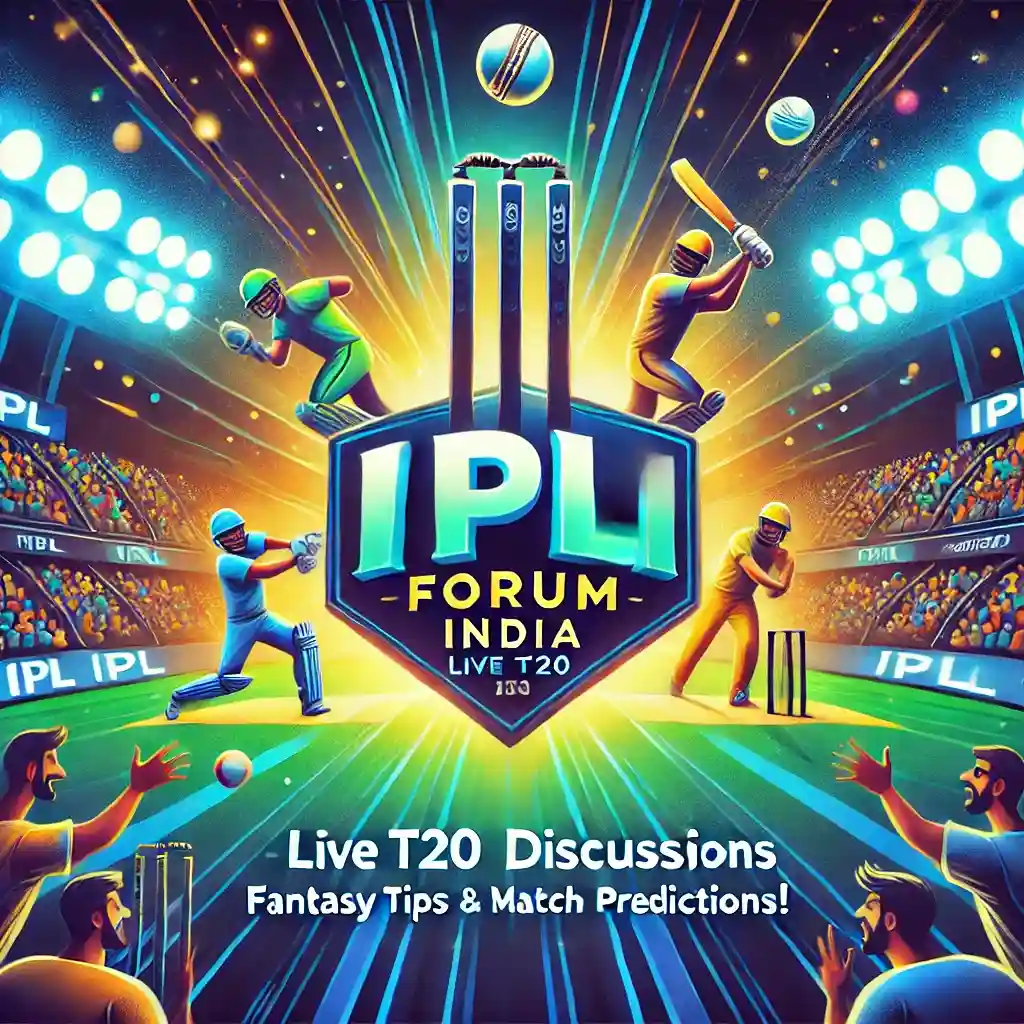 IPL Forum 2025 – Live Discussions, Fantasy Picks & Match Predictions
